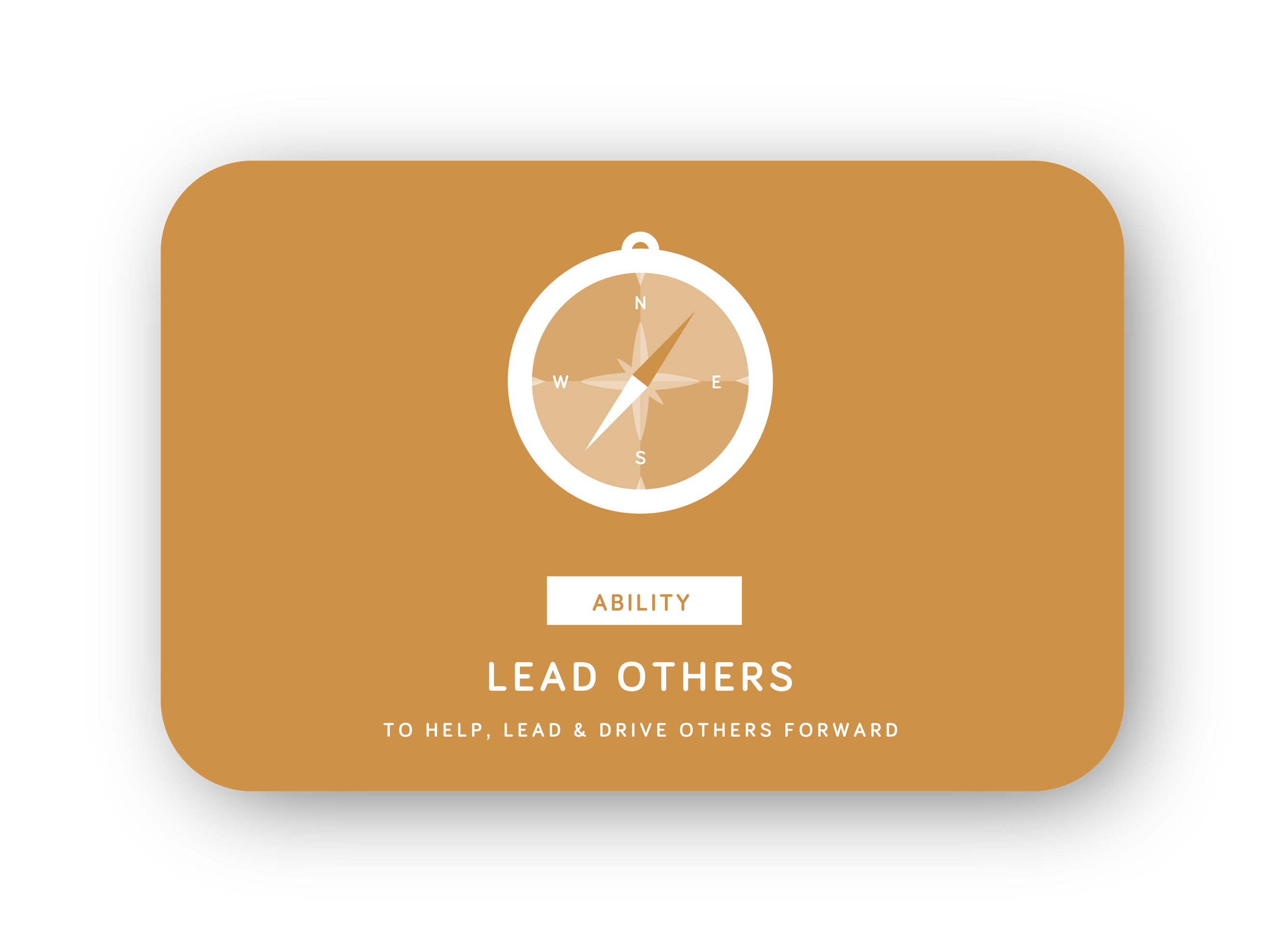 Lead others card