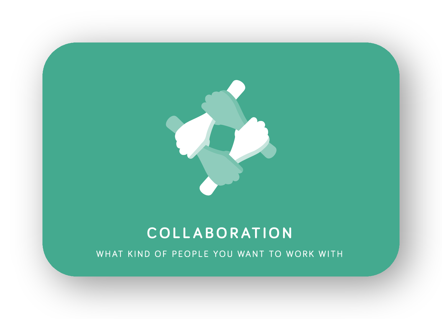 Collaboration card