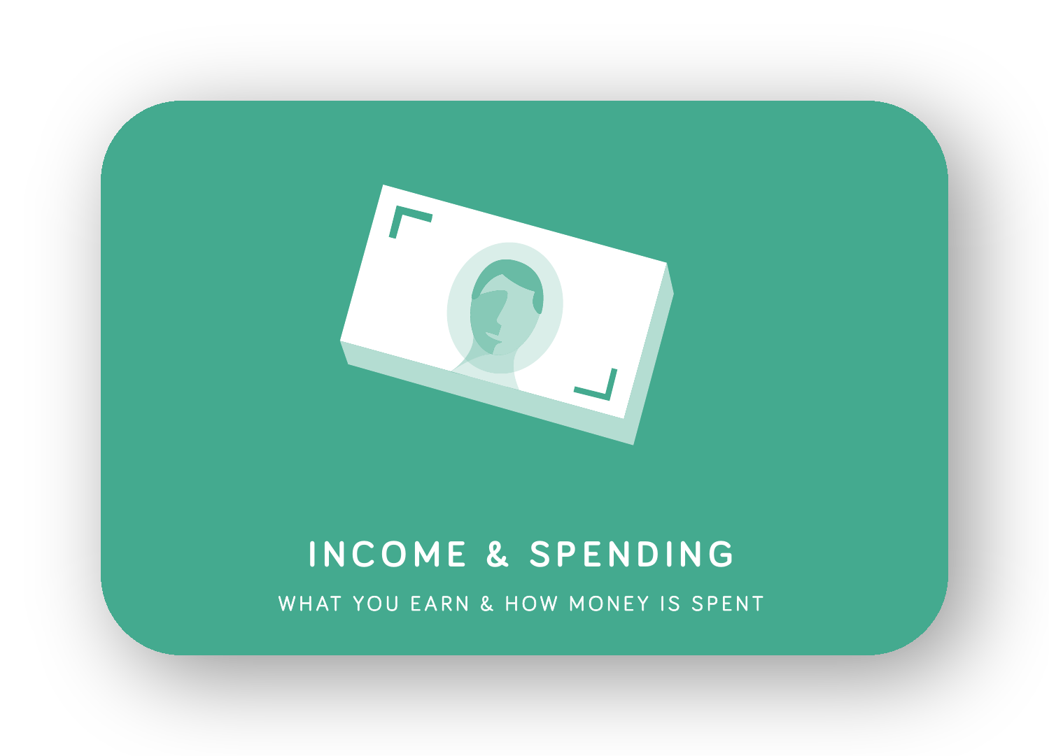 Income & Spending card