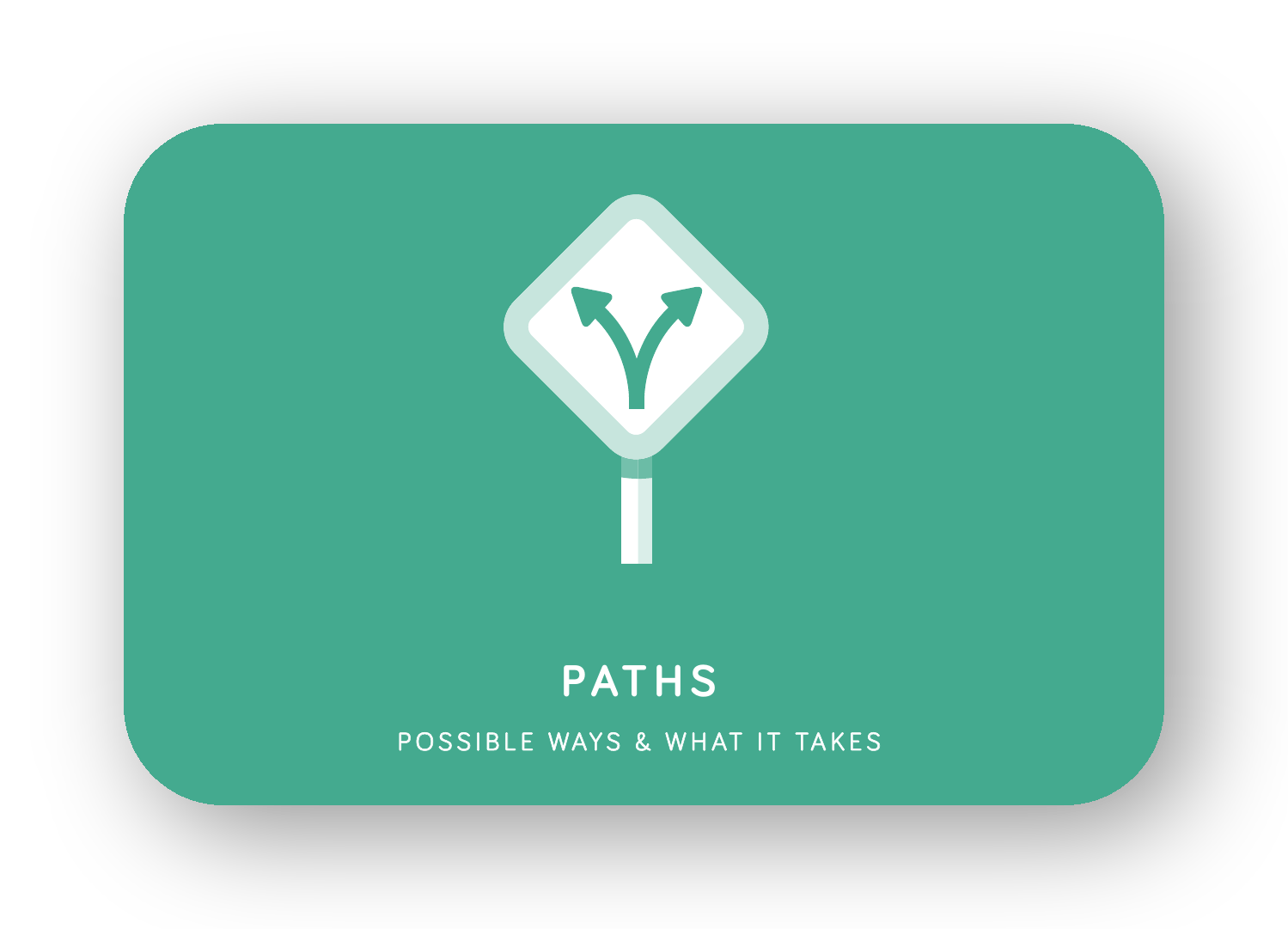 Paths card