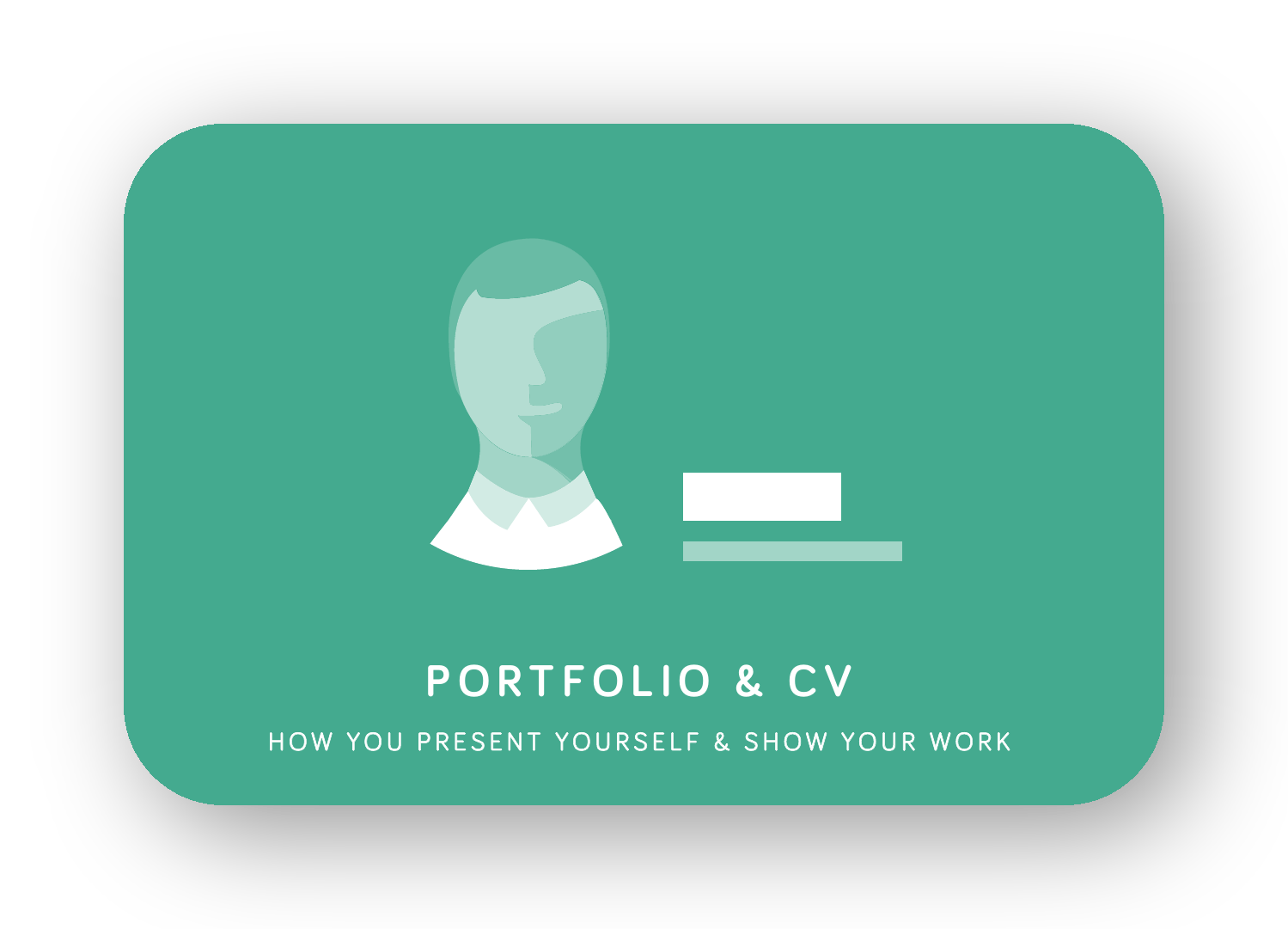 Portfolio & CV card