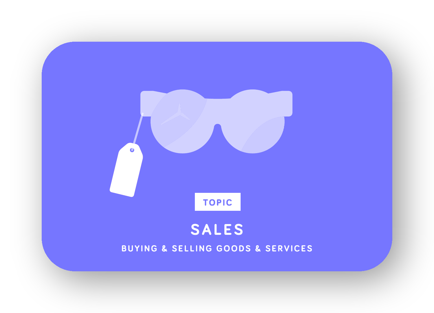 Sales card